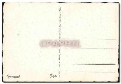 Rothenburg ob der Tauber — Vista do caminho de ronda — editor C. Sohak, n° 84197 — Verso