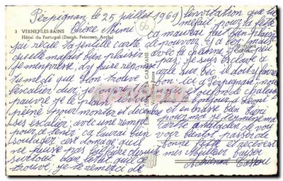 वर्नेट-लेस-बैंस — पोर्तुगीज़ होटल — डॉर्फ पीटर्सन आर्क। — पीछे