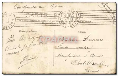 Santeny (S.-et-O.) — O Castelo — M. Miniard, editor, Yerres — Verso