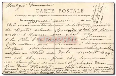 Mayenne — Most i Quai Carnot — Poirier bracia, wydawcy z Mayenne — Rewers