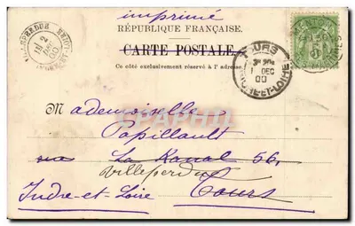 Vila Velha — Menton — Felix Jacobosolin, Dauzé, n°400 — Verso