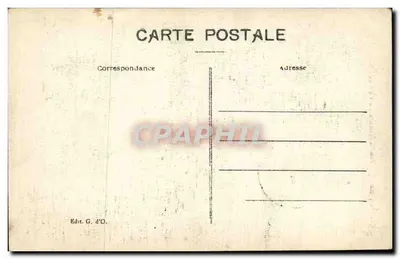 Pittoreski szlak w dół PUY DE DOME — n° 182 — Edit. G. d'O. — Rewers