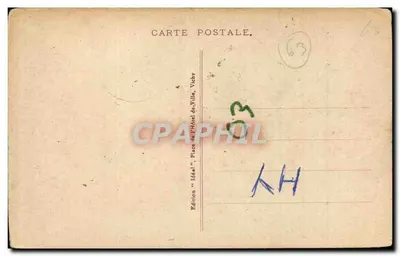 A Auvergne Pittoresque — Rota Automóvel do PUY de DOME até a Parada do Col — Edição 'Idéal' de Vichy — Verso