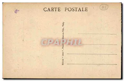 Saint-Flour — Widok ogólny — Wydawnictwo 'Idéal' Vichy — Rewers
