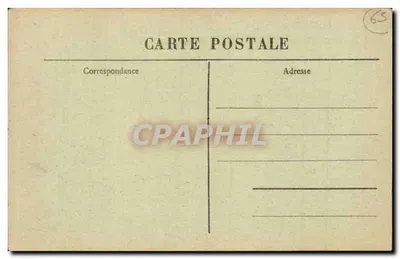 Ardes sur Couze — Vista geral Nordeste, Estrada de St Germain Lembron, curva muito perigosa — Le Puy-de-Dôme Illustré n°5154 — Verso