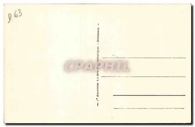La Bourboule — Jezioro z elektrownią — 37 — wydawca A.P.A. (Stowarzyszenie Sztuki Fotograficznej) — Rewers
