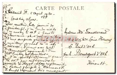 Royat — Le Paradis — g. d’o. — 1150 B. Royat — Le Paradis — Rewers