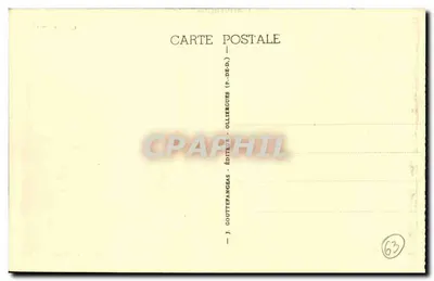 Le Puy-de-Dôme — El Col de Ceyssat en su nido de verde — G.D'O. 577 — Reverso