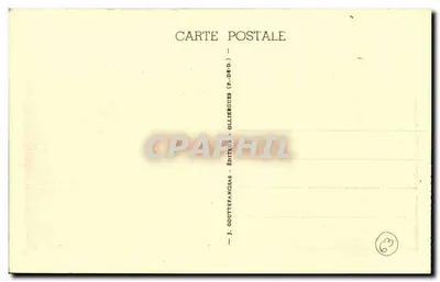 Visão geral de Orcines e do Puy-de-Dôme — A Auvergne — G. D'O. 1130 B — Verso