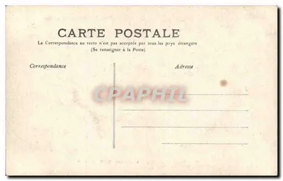 De top van het Puy-de-Dôme in de winter — Lib. Bougé-Béal, 21 rue de l'Écu, Clermont-Ferrand — Achterkant