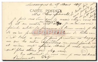 Cachoeira de Anglard — perto de Besse — A Auvergne pitoresca — Verso