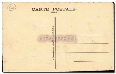 Riom — La Tour de l'Horloge — XVᵉ siècle — Verso
