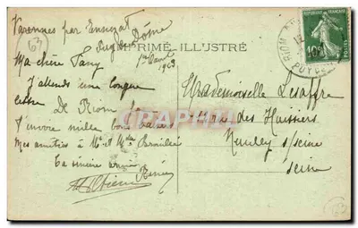 Riom — Hotel di Città (XVI secolo) — L’Auvergne, Puy-de-Dôme — Verso