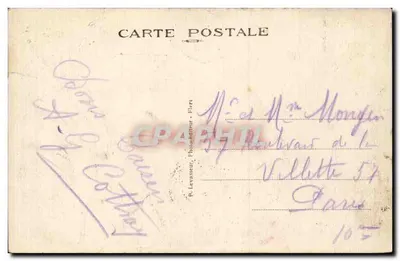 Bagnoles-de-l'Orne — Praça da República — P. Levasseur, Fliers — Verso