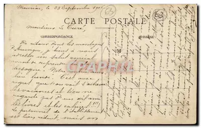 Salers - Wnętrze kościoła — L'Auvergne Pittoresque, nr 1373, wyd. Pierre Malrous, Aurillac — Rewers