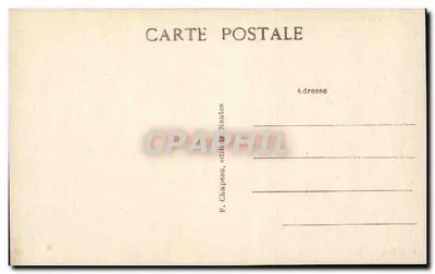 La Baule-sur-Mer (Loire-Inf.) — Plaża — F. Chapeau, wydawca Nantes — Rewers