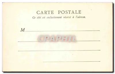 Hôtel de Ville — Melun — B.F., Paryż — Rewers