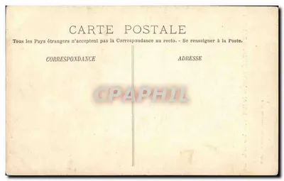 Le Bourg Saint-Leonard — O Castelo — Vista sobre o parque — E. Roussel, editor, Argentan — Cliché D. — Verso