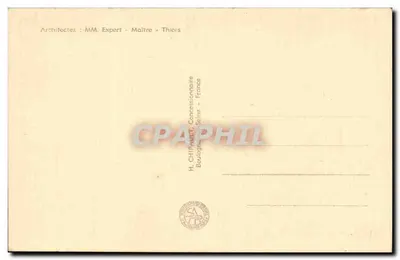 Les Bassins et Fontaines du Trocadéro — Exposition Internationale Paris 1937 — H. Chipault, Concessionnaire, Boulogne-Sainte-Geneviève, France — Verso