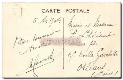 Zamek Saint-Gilles — Châteaudun — M.G. 150 — Rewers