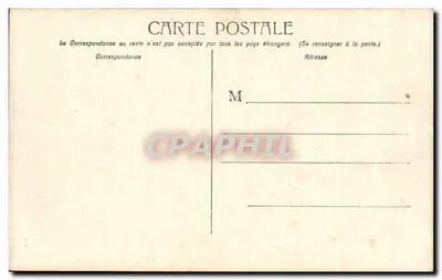 Nîmes — Pałac Sądowy — Zbudowany w 1826 roku na miejscu zniszczonego tempła Ptolomei — Rewers
