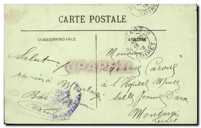Blois — Il Castello — La Facciata di Francesco I — LL. — n°6 — Verso