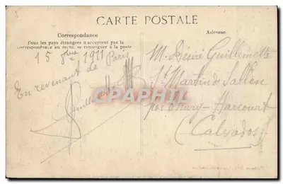 Persan — Zamek (4) — Frémont, Beaumont-sur-Oise — Rewers