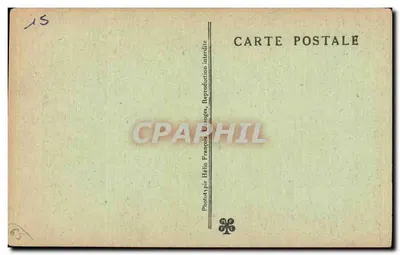 Pyrénées — Jaskinie BÉTHARRAM — Kolumny palmowe — Rewers