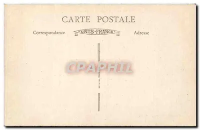 Abdij van Vaucelles — Het Logis abbatiaal — Oscar Masson, uitgever, Cambrai — Achterkant