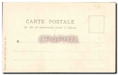 Arras — El Ayuntamiento y la Plaza de la Vacquerie — Fototipia A. Binger, París — Reverso