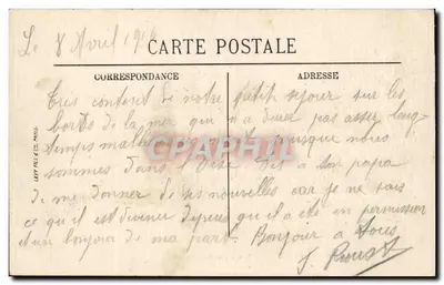 Le Touquet-Paris-Plage — A Hora do Banho — LL. — Verso