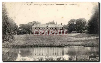 Bellebrune — Zamek — W pobliżu Boulogne-sur-Mer — L. D., B., 486