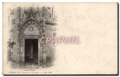 Mortrée — Castelo de O, Entrada da Escada — ND Pbot