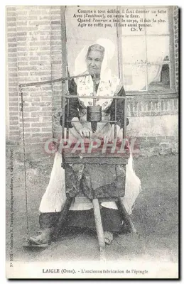 Laigle (Orne) — L'ancienne fabrication de l'épingle — Galerie R. Batail, photographe-éditeur, à Laigle (Orne)