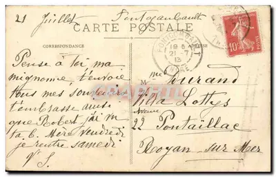 Abadia de Fontgombault — Abside da Capela — Indre, 1888 — Verso