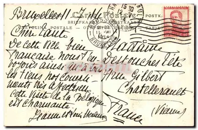 Bruxelles. Square d'Arenberg — ND Phol. nr 32 — Rewers