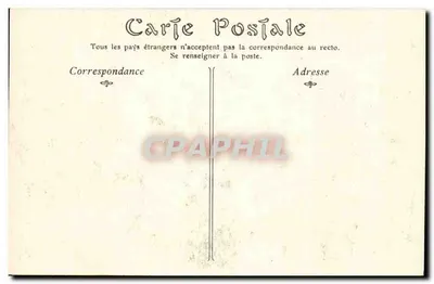 Falaise — O Castelo (lado oeste) — D. Fot. — Verso