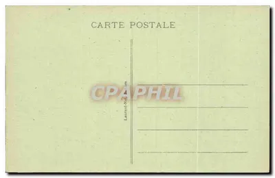 Josselin - As margens do Oust e o Castelo — editor Laurent-Nell, n° 1254 — Verso