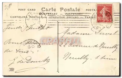Grenoble — Plac Grenette i Święty Eynard — ND. Pboi. — Rewers