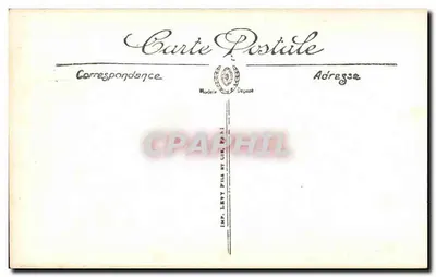 Le Croisic — Zegen van de Zee op de Berg Lenigo — LL. — Achterkant