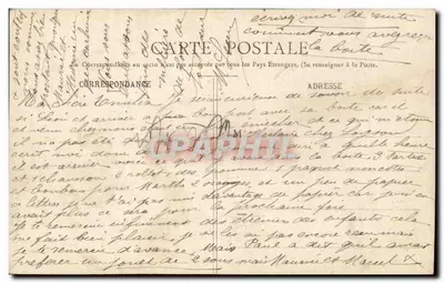 Péronne - Portal Katedry Świętego Jana Chrzciciela — Imp. Lib. Loyson — Rewers