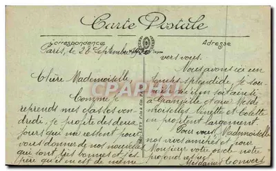 Paris — Fachada da Catedral de Notre-Dame construída no primeiro quartil do século XII, concluída em torno de 1240 — LL. n° 127 — Verso