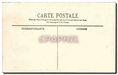Joué-du-Bois (Arredores de Bagnolles) — O Castelo — E. Roussel, editor Argentan — Verso