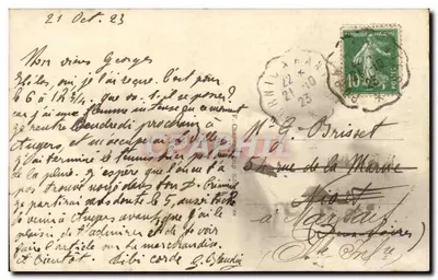 Pornic (Loire-Inf.) — Wyjście z portu — 4e millie — Rewers