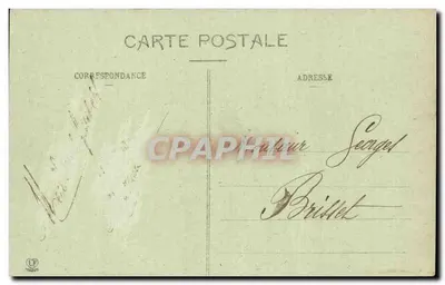 Montréjeau - A Estátua de São João e a Halle — Fototipia Labouche Frères, Toulouse, n° 973 — Verso