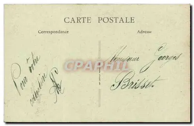 Lyon - Nueva Estación de los Brotteaux — S. F. Paris n° 206 — Reverso