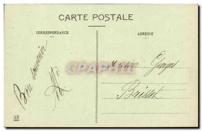 Montréjeau — Vista sobre a Vale da Garonne e Polignan — Fototipia Labouche Frères, Toulouse — Verso