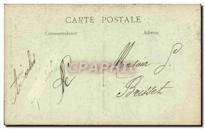 Lyon - Parc de la Tête d'Or - Le Lac et Fourvière — B. F., Paris, n° 356 — Verso
