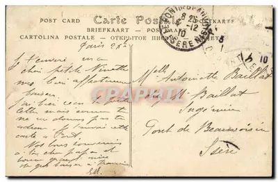 Paryż — Bulwar Italiyjczyków — ND Phot, Cointreau Triple — Rewers