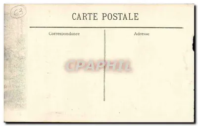 Panorama van het Mont-Dore — De Roches Tuilières en Sanadoire — LL. n°102 — Achterkant